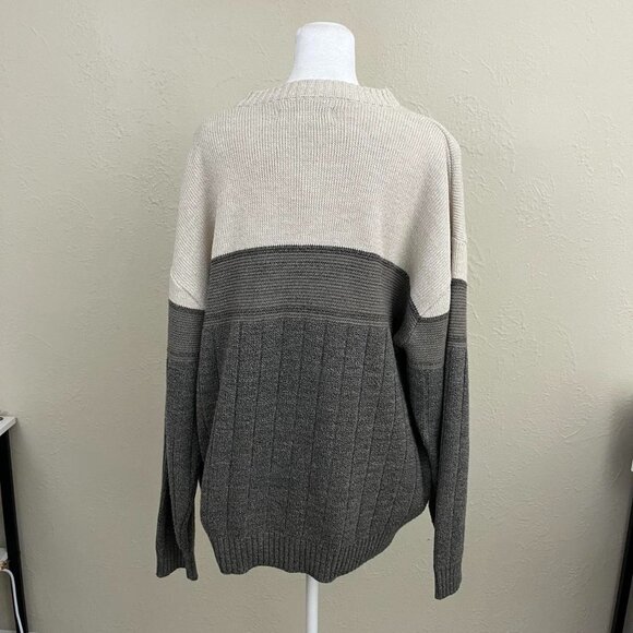 y2k indie skater acrylic henley sweater - Picture 5 of 8